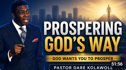 God Wants You Prospering